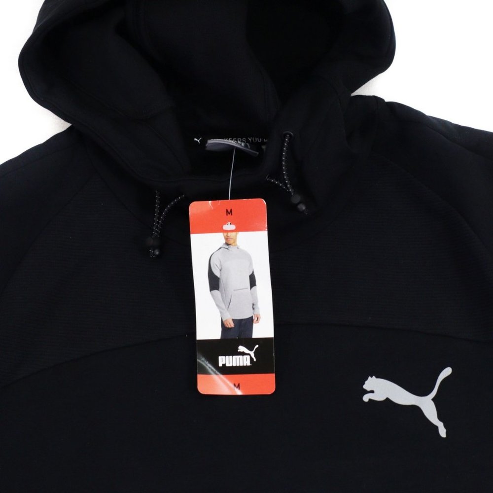 PUMA Black Evostripe Pullover Hoodie - Picture 7 of 10